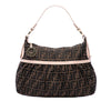 Fendi Zucca Canvas Chef Shoulder Bag Secondhand