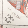 Secondhand Hermès Vue du Carosse de la Galere la Reale Silk Scarf 90
