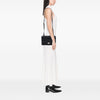 Prada Lux Calf Double Sided Flap Messenger Bag Secondhand