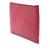 Gucci GG Marmont Matelasse Calfskin Clutch Secondhand