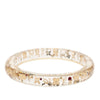 Louis Vuitton Narrow Monogram Resin Inclusion Bangle Secondhand