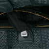 Prada Goatskin Woven Madras Satchel Secondhand