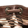 Burberry Supernova Check Wool Drawstring Crossbody Secondhand