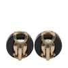 Chanel CC Resin No. 5 Button Clip on Earrings Secondhand
