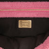 Fendi Zucca Embossed Terry Cloth Baguette Satchel Secondhand