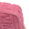 Fendi Zucca Embossed Terry Cloth Baguette Satchel Secondhand