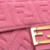 Fendi Zucca Embossed Terry Cloth Baguette Satchel Secondhand