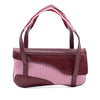 Miu Miu Leather Trimmed Mesh Handbag Secondhand