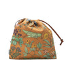 LOEWE Canvas Floral Print Drawstring Pouch Secondhand