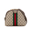 Gucci Small GG Supreme Ophidia Dome Crossbody Secondhand