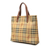 Burberry Haymarket Check Coated Canvas Tote Secondhand