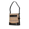 Burberry Haymarket Check Canvas Shoulder Bag Secondhand