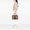 Saint Laurent Medium Pony Hair Leopard Print and Calfskin Cabas Chyc Satchel Secondhand