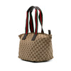 Gucci GG Canvas Web Tote Secondhand