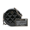 Chanel Quilted Patent Round As Earth Crossbody Secondhand