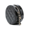 Chanel Quilted Patent Round As Earth Crossbody Secondhand