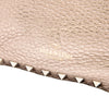 Valentino Mini Metallic Pebbled Calfskin Rockstud Trapeze Satchel Secondhand