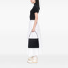 Prada Tessuto Metal Handle Bag Secondhand