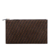 Fendi Zucchino Suede Clutch Secondhand