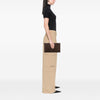Fendi Zucchino Suede Clutch Secondhand