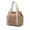 Gucci GG Canvas Web New Ladies Tote Secondhand