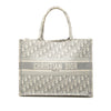 Dior Medium Oblique Embroidered Canvas Book Tote Secondhand