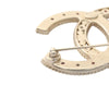 Chanel CC Brass Gripoix and Pearl Brooch Secondhand