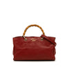 Secondhand Gucci Medium Calfskin Bamboo Shopper Satchel