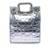 Chanel CC Vinyl Ice Cube Shopper Tote Secondhand