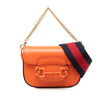 Gucci Mini Calfskin Horsebit 1955 Web Satchel Secondhand