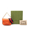 Gucci Mini Calfskin Horsebit 1955 Web Satchel Secondhand