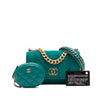 Chanel Tweed 19 Wallet On Chain Secondhand