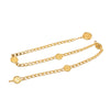 Chanel Gold Plated Medallion Rue Cambon Chain Belt Secondhand