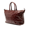 Saint Laurent Medium Textured Patent Easy Y Tote Secondhand