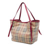 Burberry Small Haymarket Check Coated Canvas Canterbury Tote Secondhand