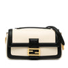 Secondhand Fendi Bicolor Leather Chain Midi Baguette