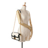 Secondhand Fendi Bicolor Leather Chain Midi Baguette