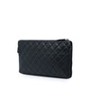 Chanel Medium CC Quilted Lambskin Clutch Secondhand