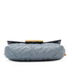 Fendi Mini Zucca Embossed Leather Baguette Satchel Secondhand