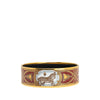 Hermès Wide Grand Apparat Enamel Bangle 70 Secondhand