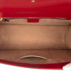 Gucci Medium Leather Web Sylvie Top Handle Bag Secondhand