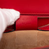 Gucci Medium Leather Web Sylvie Top Handle Bag Secondhand