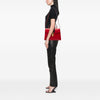Gucci Medium Leather Web Sylvie Top Handle Bag Secondhand