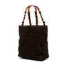 Chanel CC Suede Tote Secondhand
