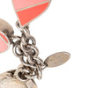 Louis Vuitton Enamel Sweet Stripes Flower Bag Charm and Key Chain Secondhand