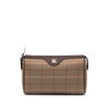 Burberry Vintage Check Canvas Clutch Secondhand