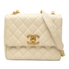 Chanel XL CC Quilted Caviar Square Single Flap Secondhand