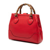 Gucci Small Pebbled Calfskin Diana Bamboo Top Handle Tote Secondhand
