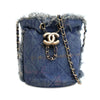 Chanel Mini Denim Mood Bucket with Chain Secondhand