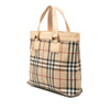 Burberry House Check Canvas Handbag Secondhand